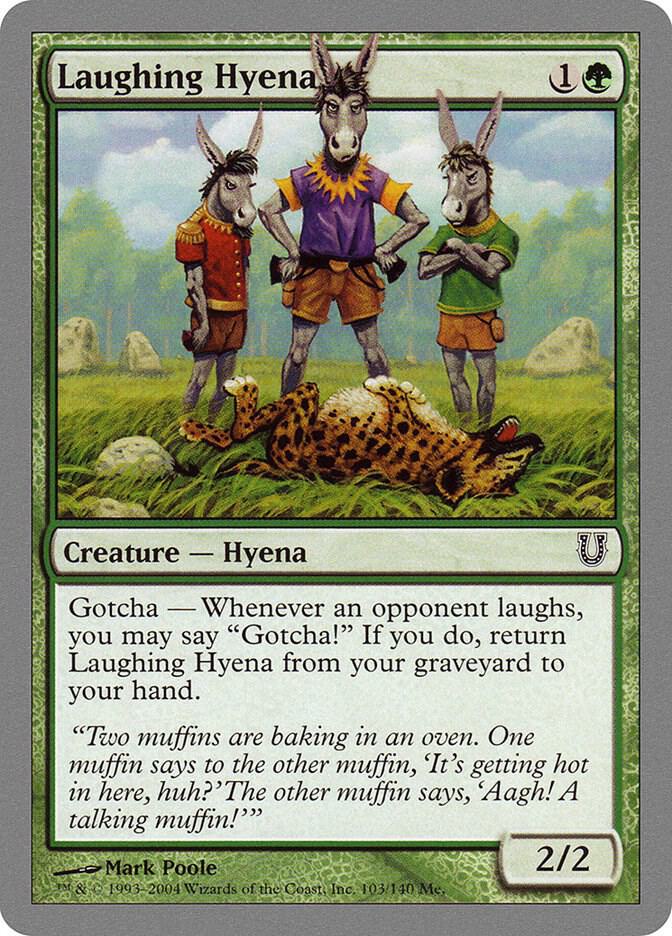 Laughing Hyena card image