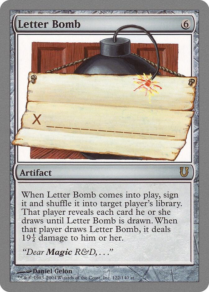 Letter Bomb card image