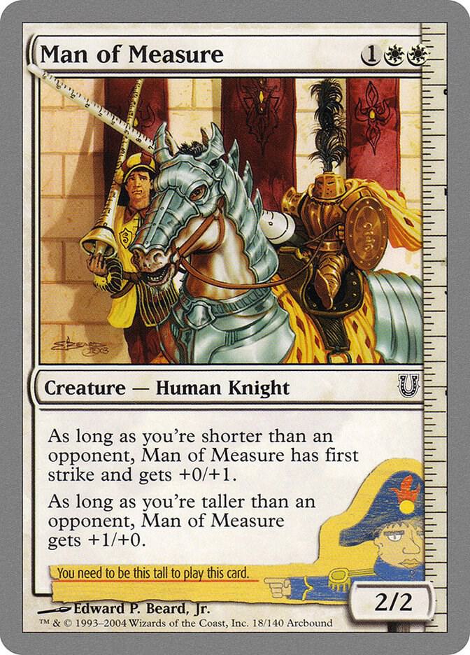 Man of Measure card image