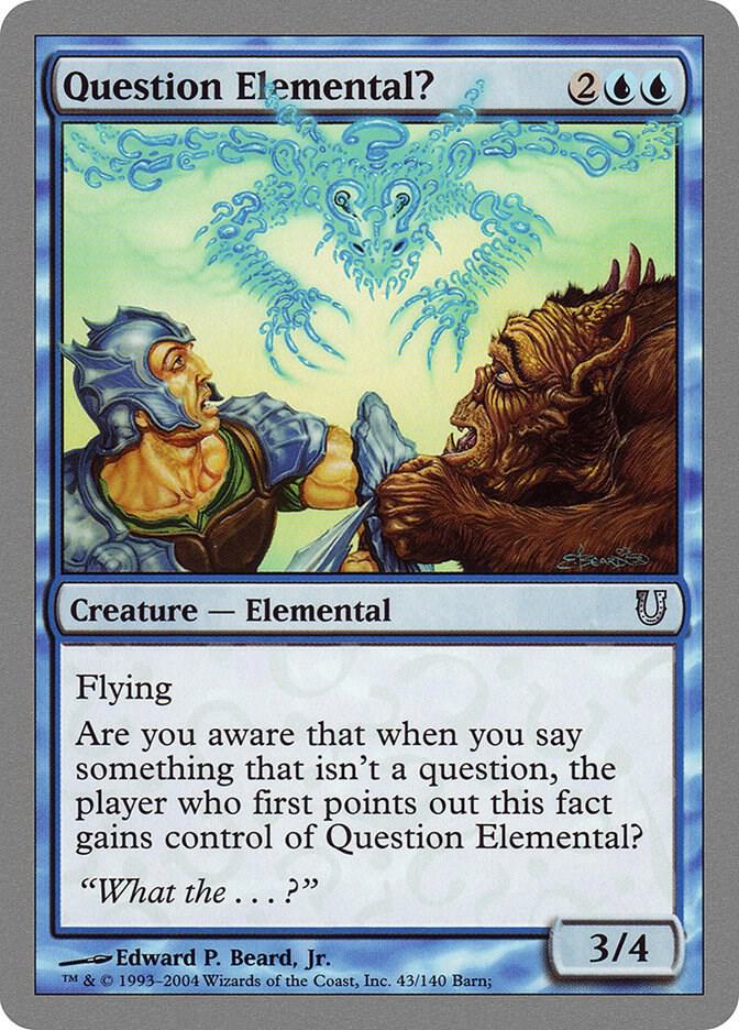 Question Elemental? card image