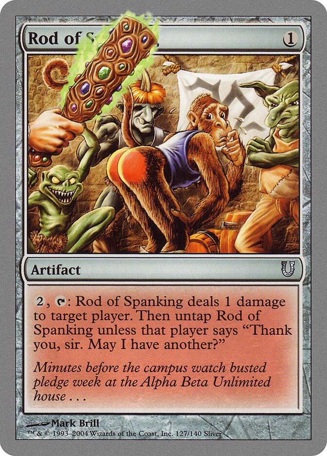Rod of Spanking card image