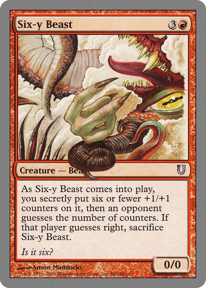 Six-y Beast card image