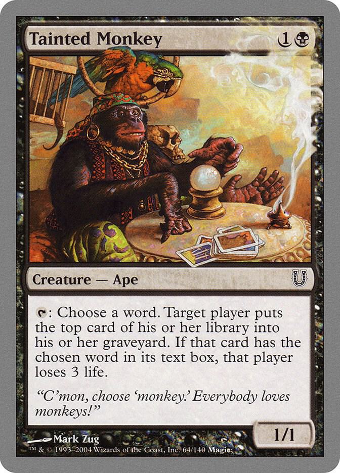 Tainted Monkey card image