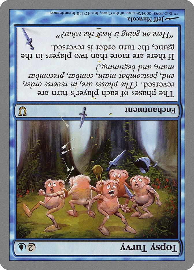 Topsy Turvy card image