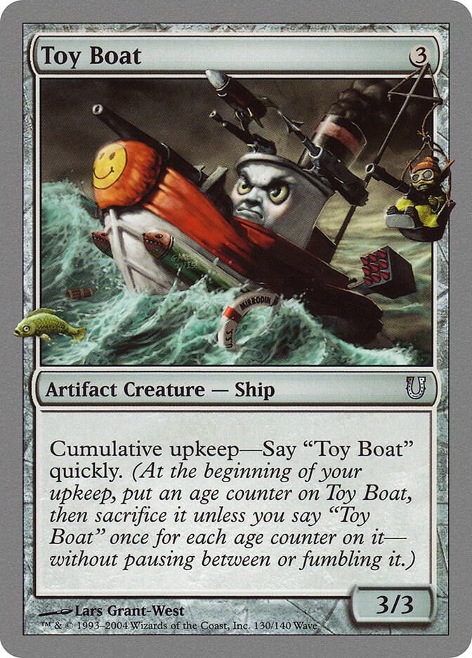 Toy Boat card image