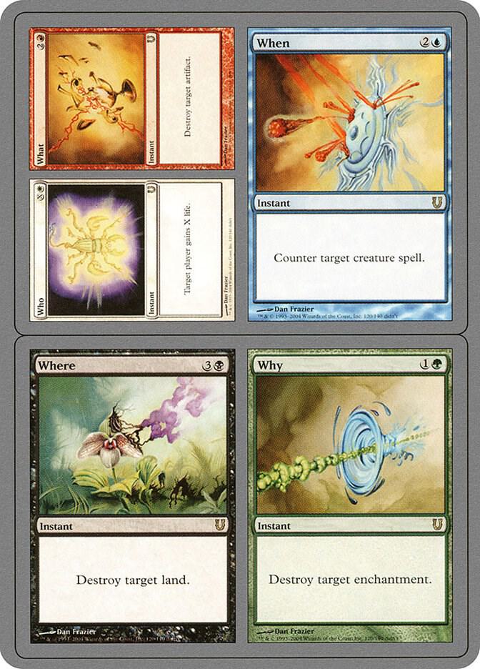Who // What // When // Where // Why card image