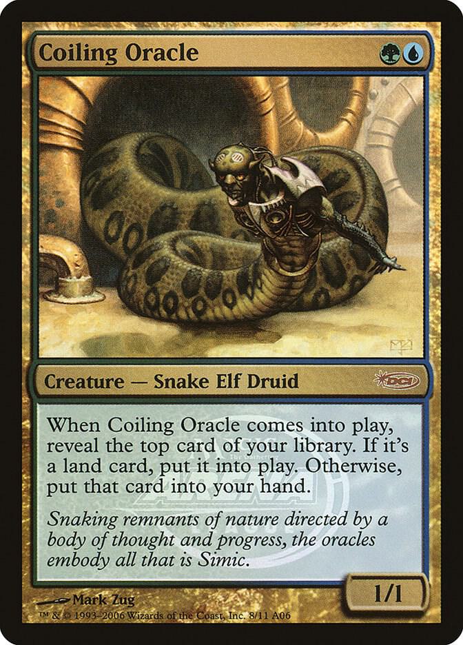 Coiling Oracle card image