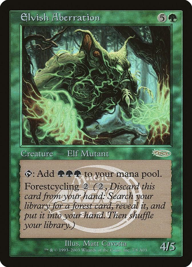 Elvish Aberration card image