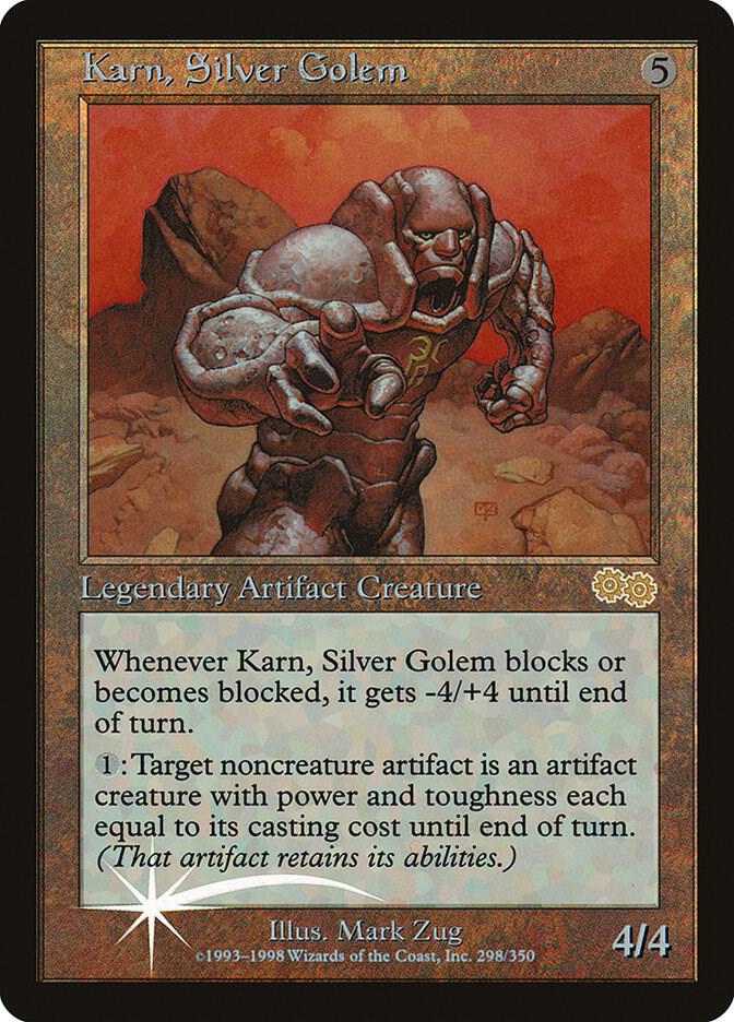 Karn, Silver Golem card image