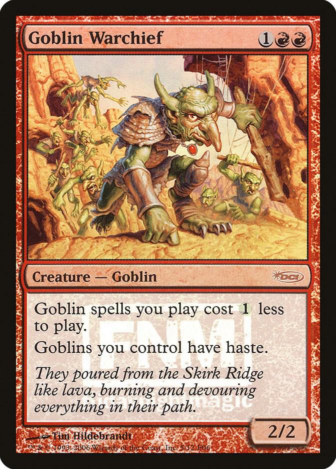 Goblin Warchief (2006) card image