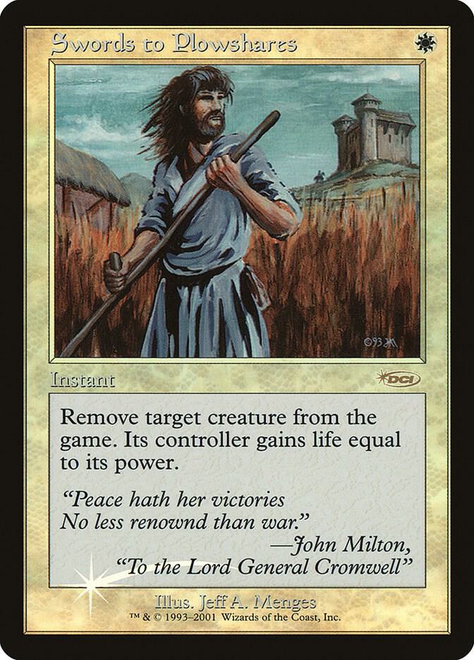 Swords to Plowshares card image