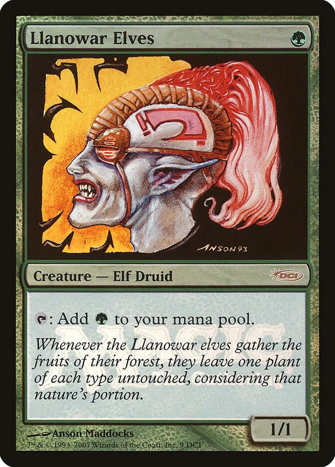 Llanowar Elves card image