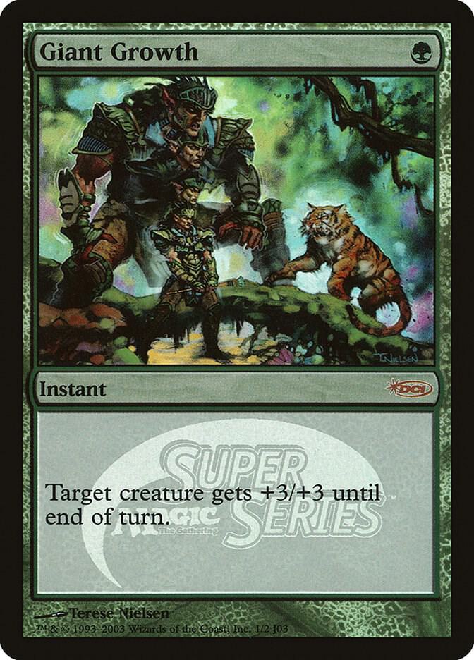Giant Growth (Junior Super Series) card image