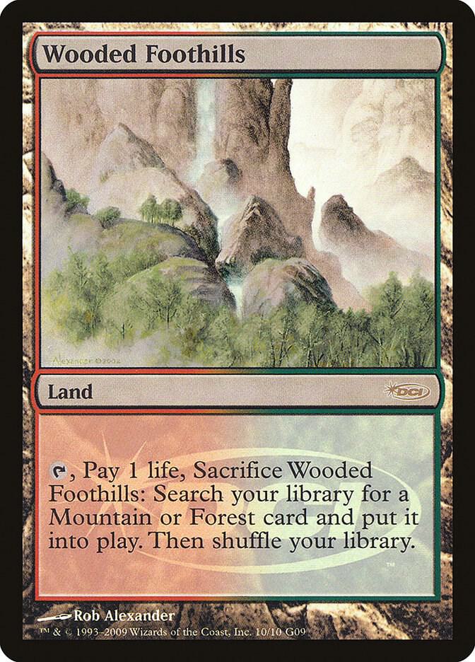 Wooded Foothills card image
