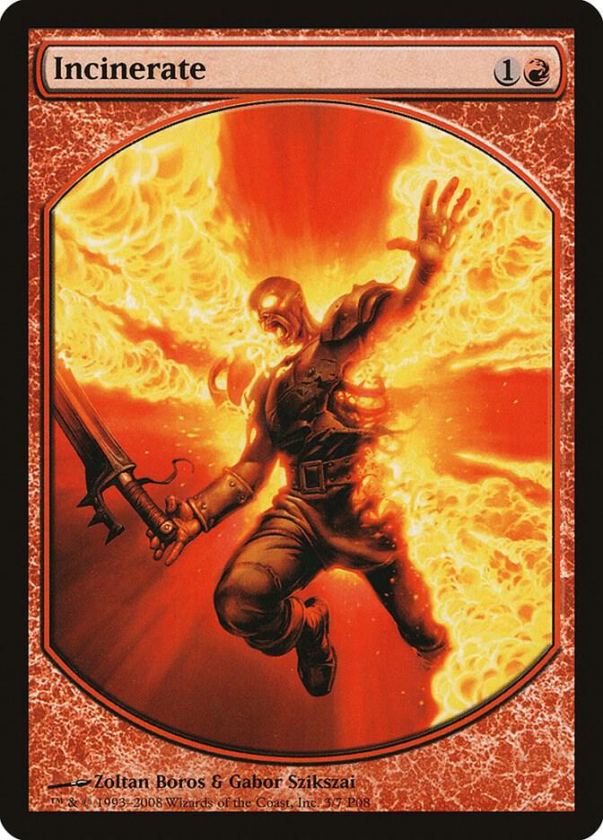 Incinerate card image