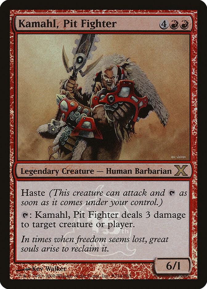 Kamahl, Pit Fighter (15th Anniversary) card image