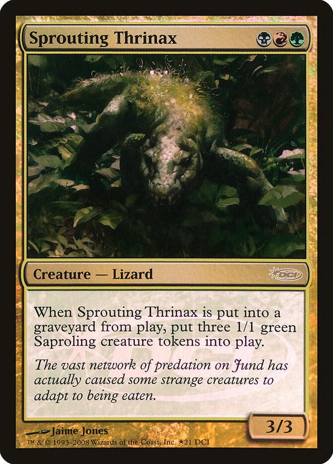 Sprouting Thrinax card image