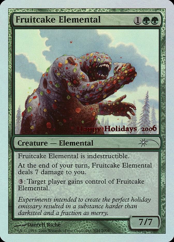Fruitcake Elemental card image