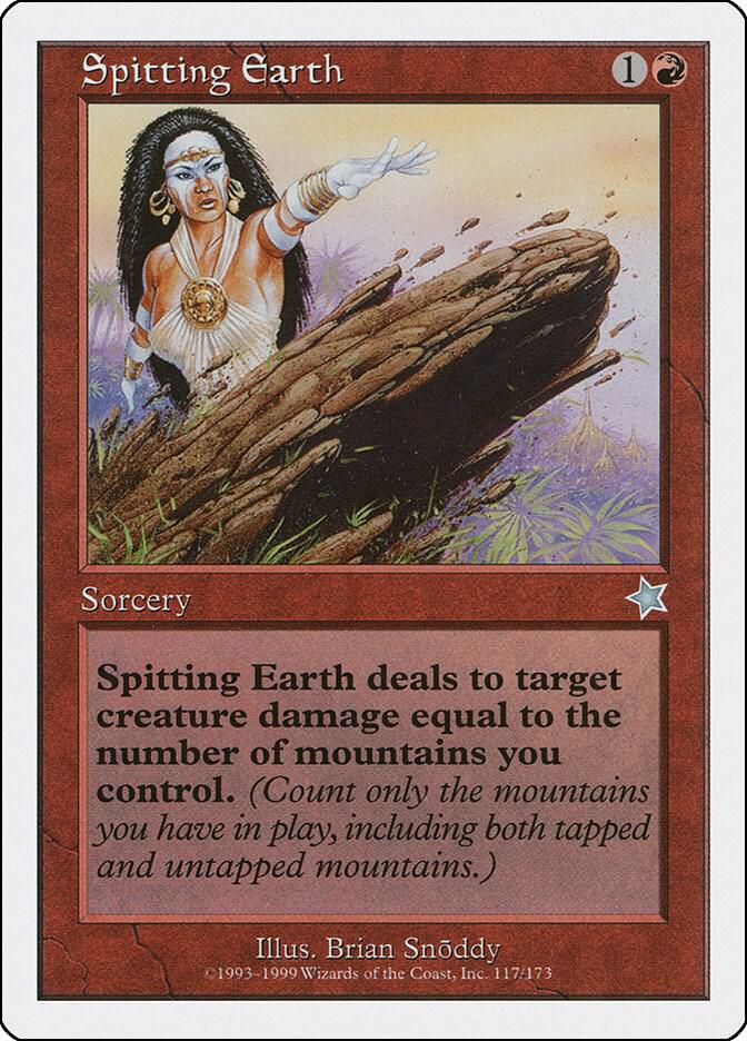 Spitting Earth card image