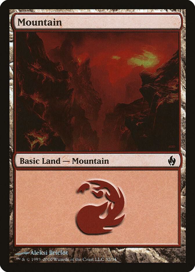 Mountain (32) card image
