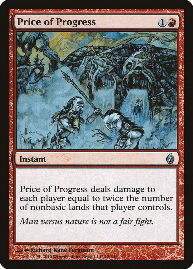 Price of Progress card image
