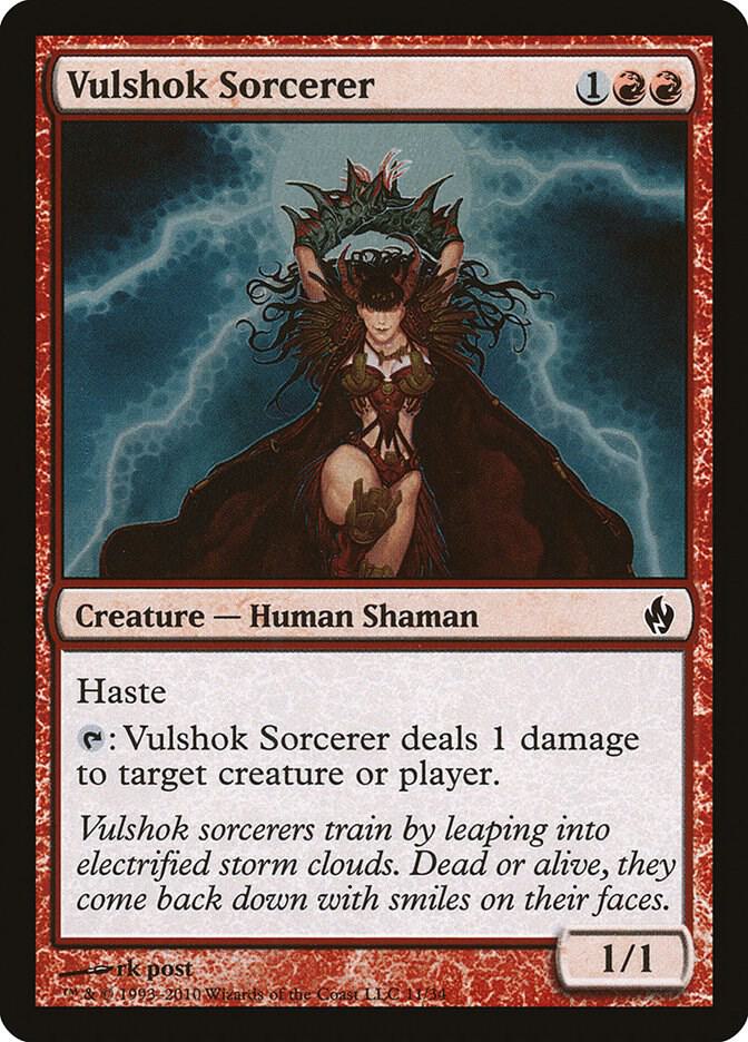 Vulshok Sorcerer card image