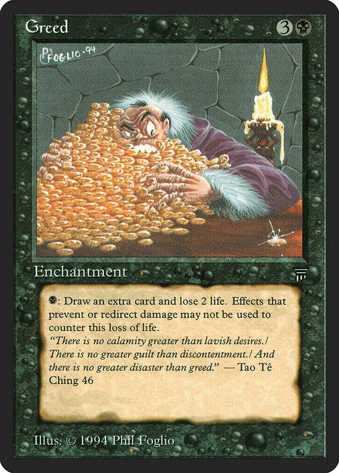 Greed card image