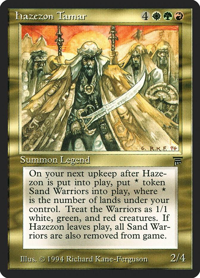 Hazezon Tamar card image