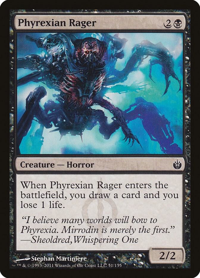 Phyrexian Rager card image