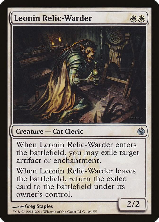 Leonin Relic-Warder card image