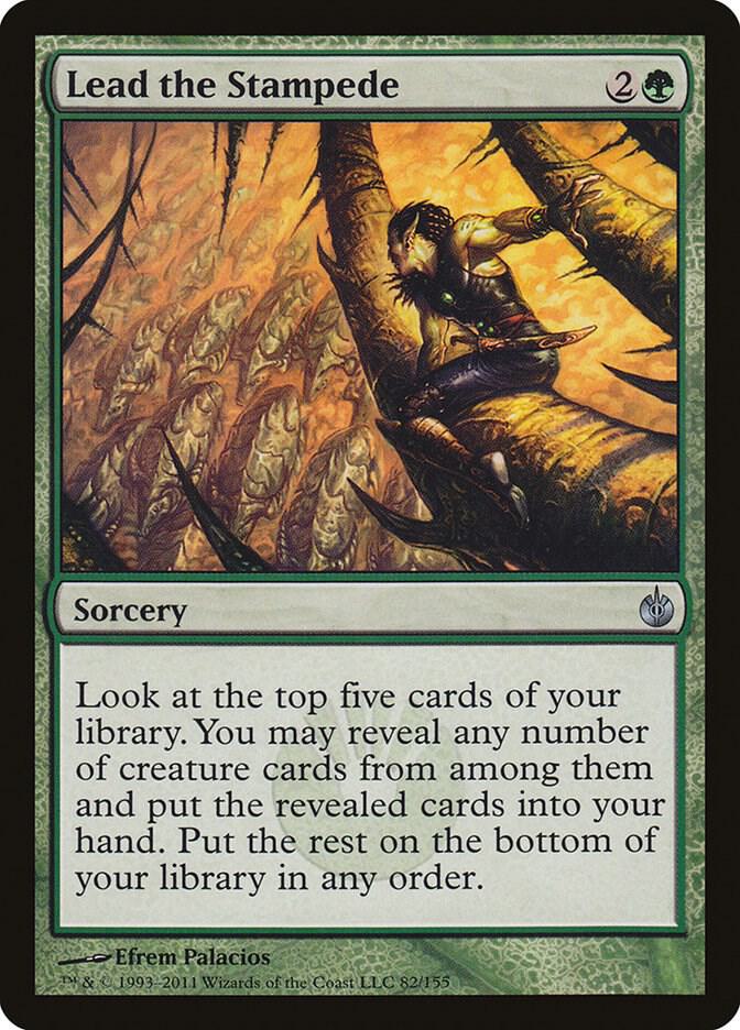 Lead the Stampede card image
