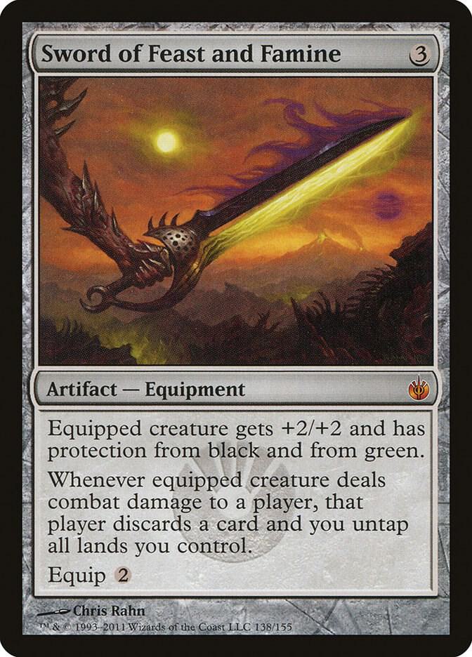 Sword of Feast and Famine card image