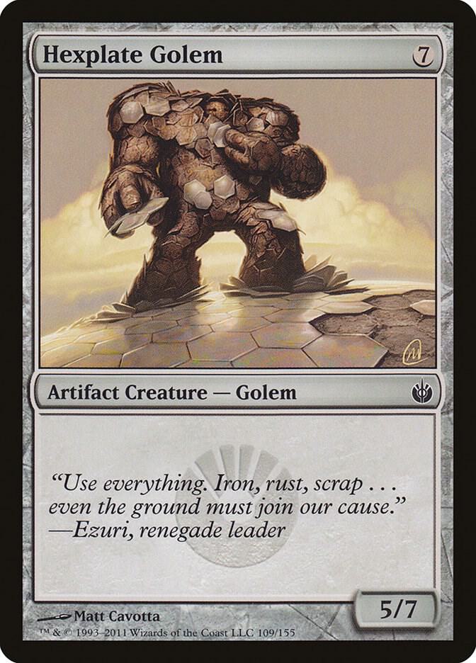 Hexplate Golem card image
