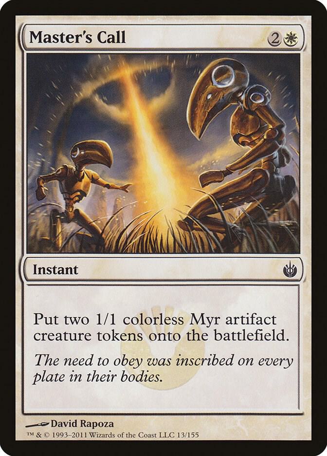Master's Call card image
