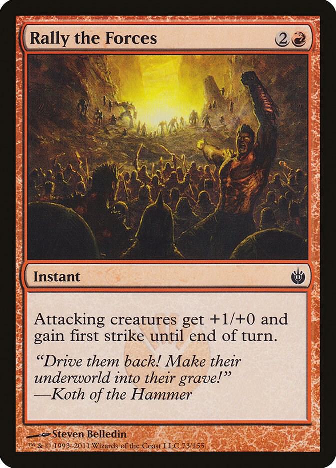 Rally the Forces card image