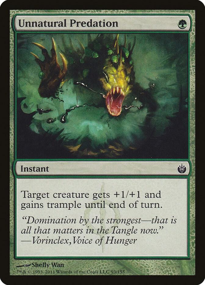 Unnatural Predation card image
