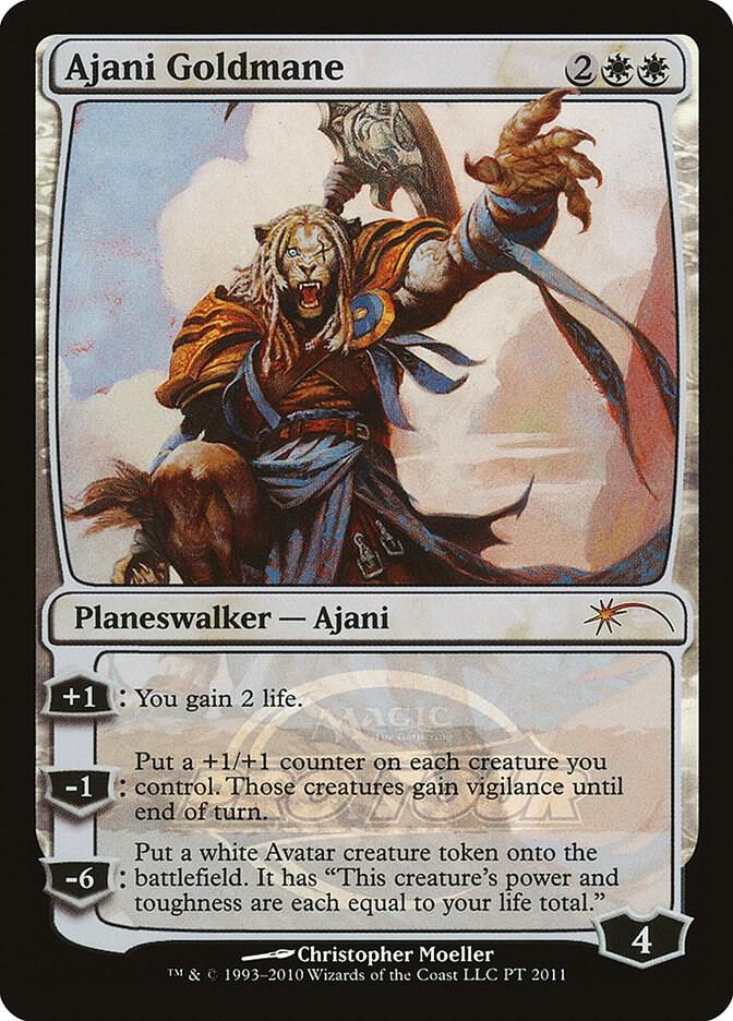 Ajani Goldmane (2011 Pro Tour) card image