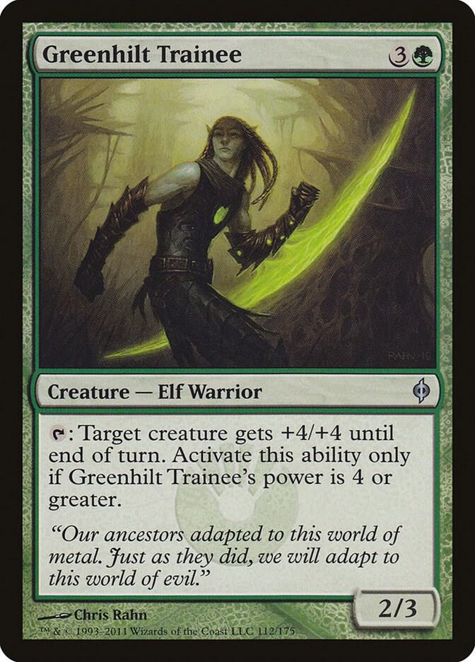 Greenhilt Trainee card image