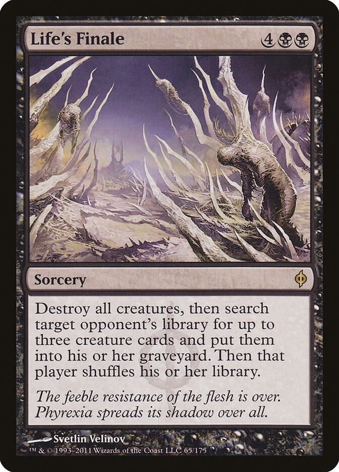 Life's Finale card image