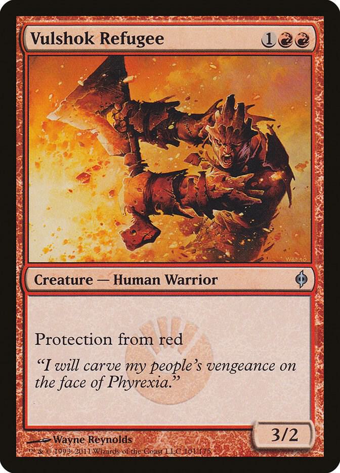 Vulshok Refugee card image
