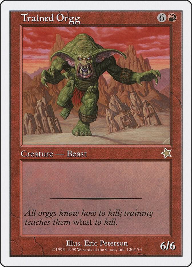 Trained Orgg card image