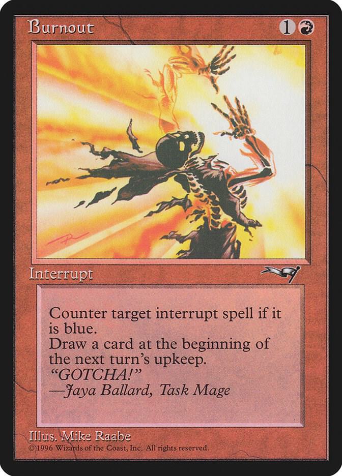Burnout card image
