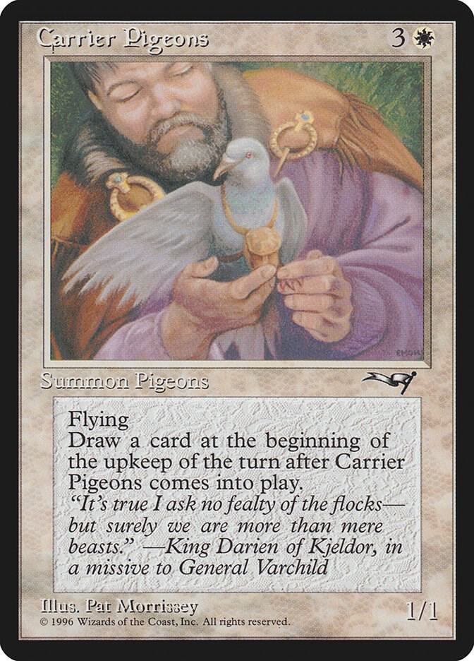 Carrier Pigeons (Hand) card image