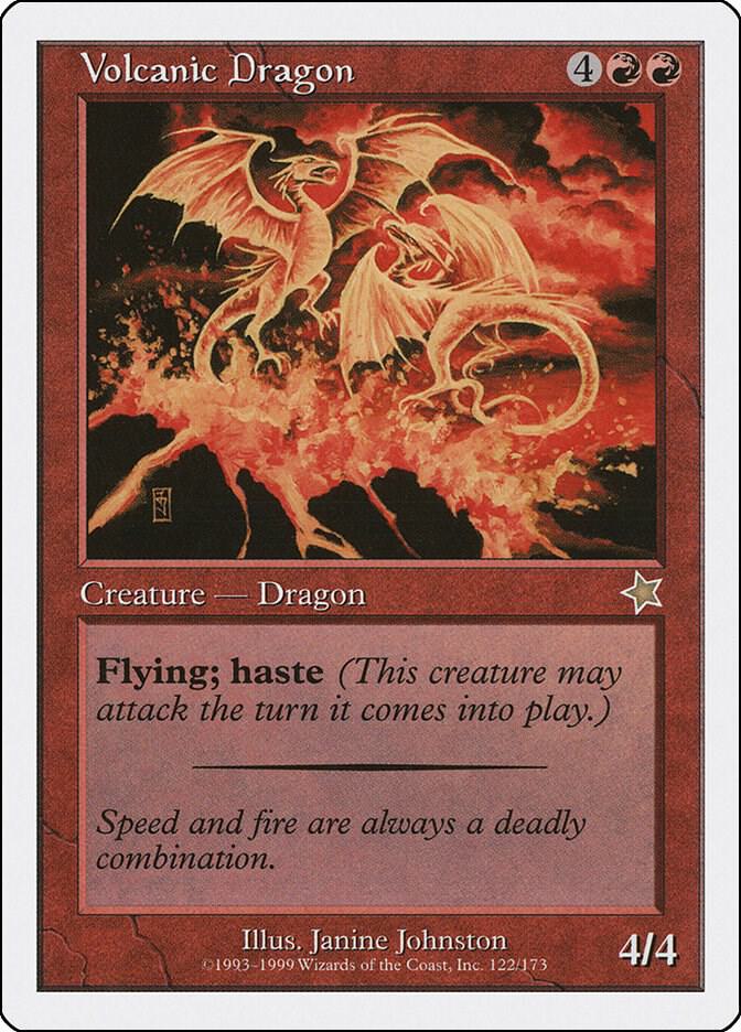 Volcanic Dragon card image