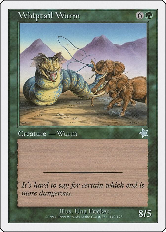 Whiptail Wurm card image
