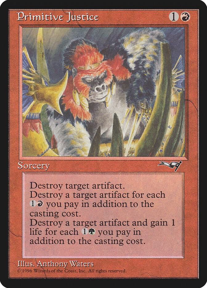 Primitive Justice card image