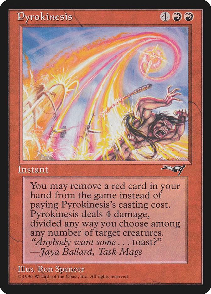 Pyrokinesis card image