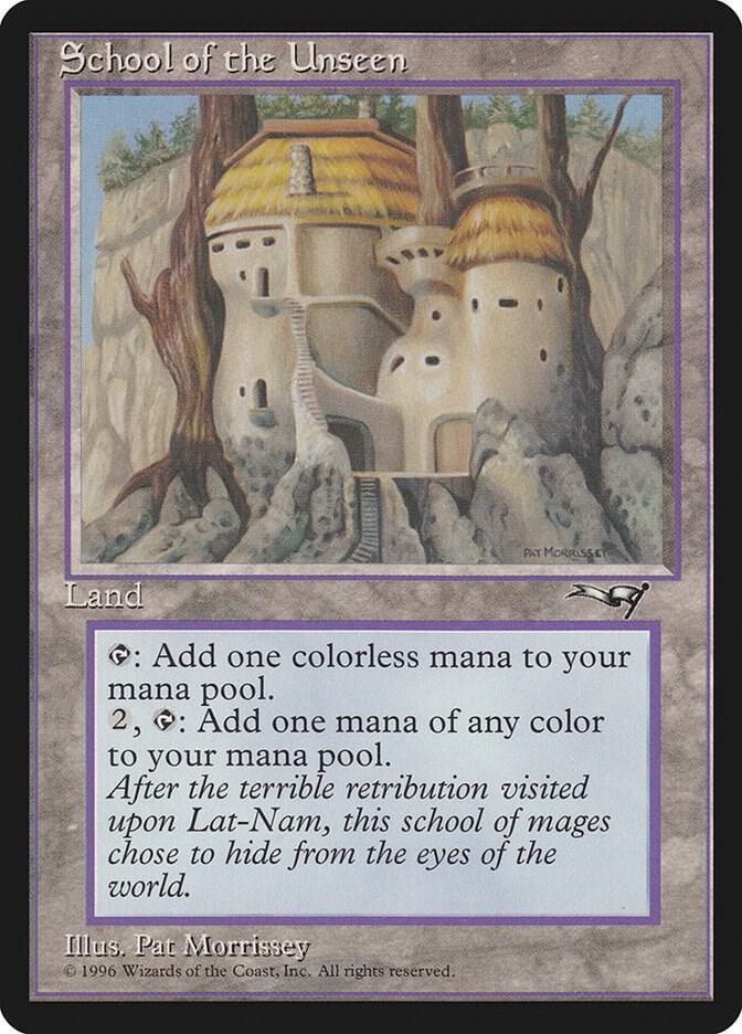 School of the Unseen card image