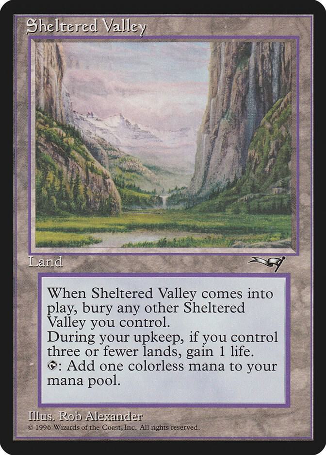Sheltered Valley card image
