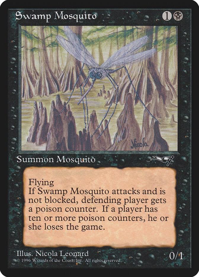 Swamp Mosquito (Brown Trees) card image